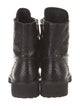 Giuseppe Zanotti Embossed Leather Combat Boots