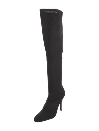 Giuseppe Zanotti Crystal Embellishments Sock Boots