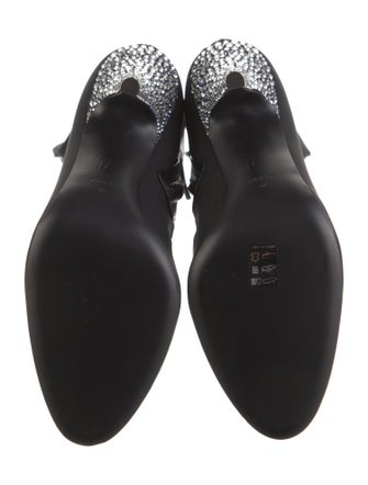 Giuseppe Zanotti Crystal Embellishments Sock Boots