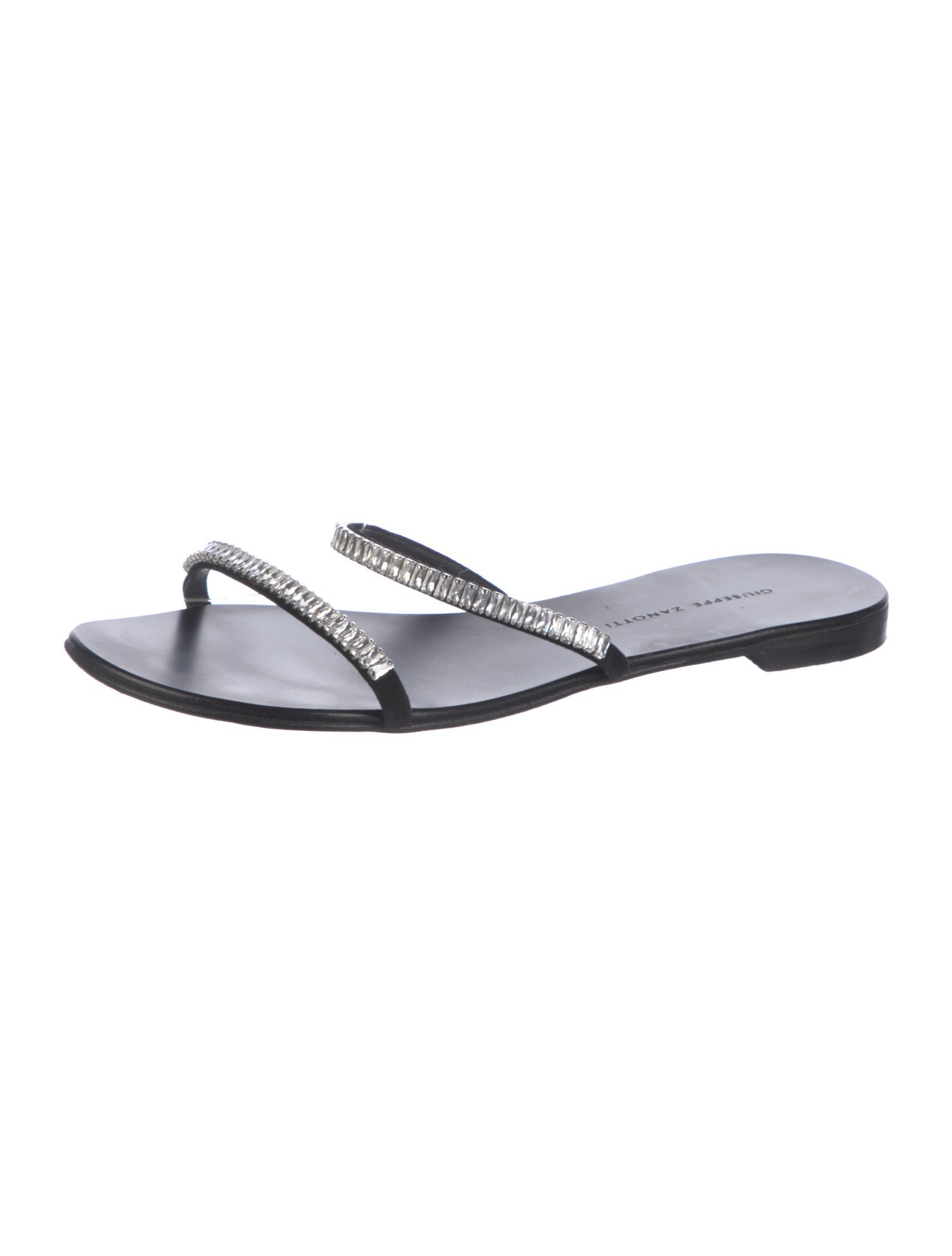 Giuseppe Zanotti Leather Printed Slides