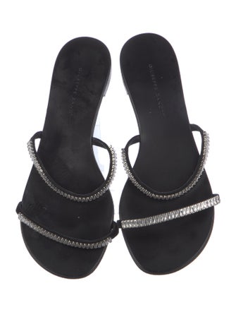 Giuseppe Zanotti Leather Printed Slides