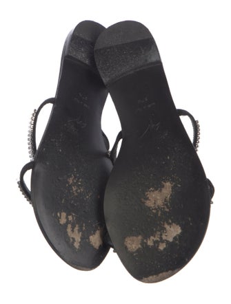 Giuseppe Zanotti Leather Printed Slides