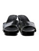 Giuseppe Zanotti Leather Studded Accents Slides