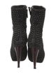 Giuseppe Zanotti Suede Studded Accents Sock Boots