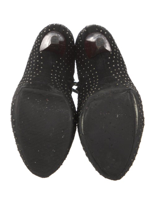 Giuseppe Zanotti Suede Studded Accents Sock Boots