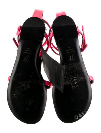 Giuseppe Zanotti Leather Gladiator Sandals