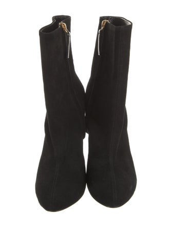Giuseppe Zanotti Suede Animal Print Sock Boots