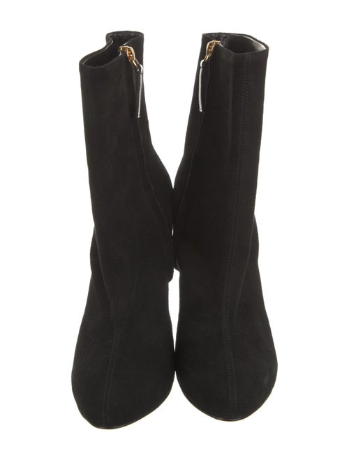 Giuseppe Zanotti Suede Animal Print Sock Boots