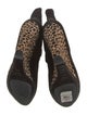 Giuseppe Zanotti Suede Animal Print Sock Boots