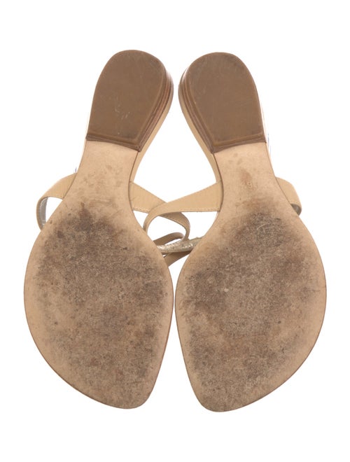 Giuseppe Zanotti Leather Slides