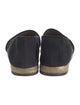 Giuseppe Zanotti Suede Crystal Embellishments Espadrilles