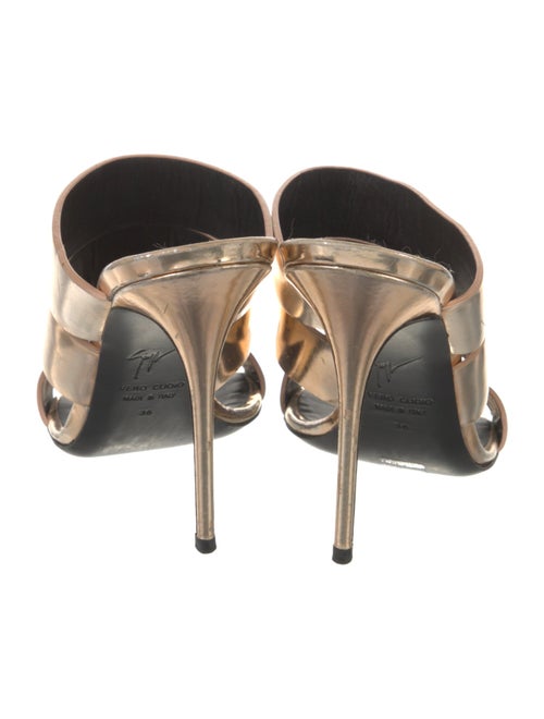 Giuseppe Zanotti Patent Leather Slides