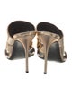 Giuseppe Zanotti Patent Leather Slides