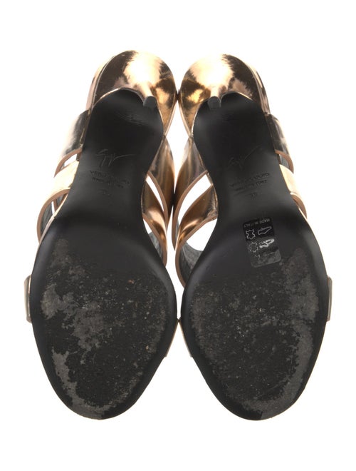 Giuseppe Zanotti Patent Leather Slides