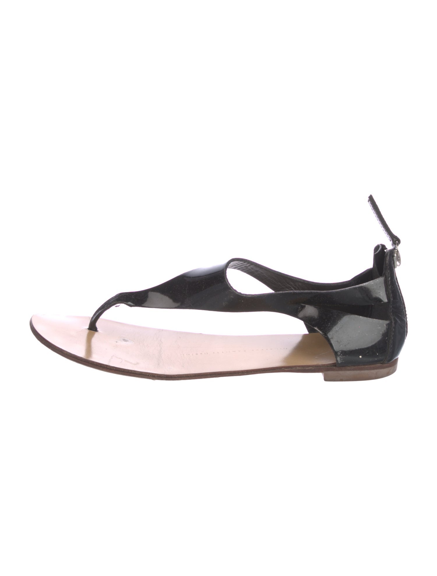 Giuseppe Zanotti Leather Slingback Sandals