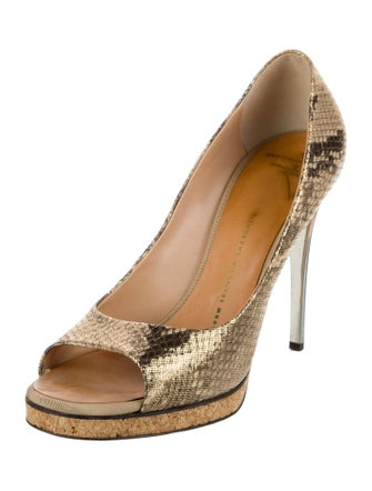 Giuseppe Zanotti Animal Print Pumps