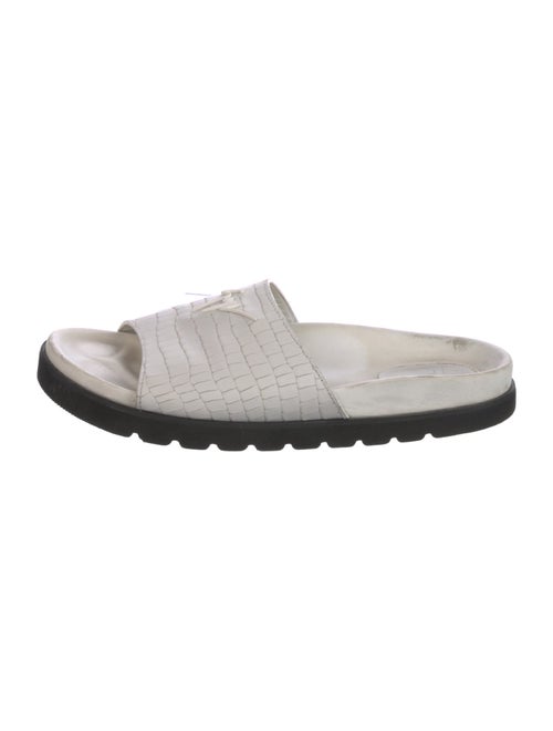 Giuseppe Zanotti Leather Slides