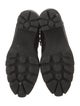 Giuseppe Zanotti Leather Fur Trim Combat Boots