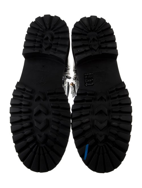 Giuseppe Zanotti Patent Leather Combat Boots