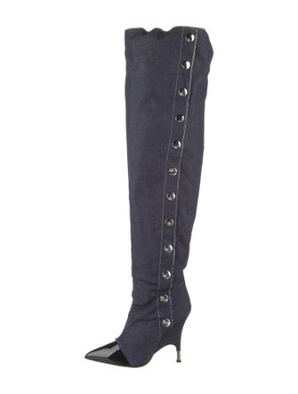 Giuseppe Zanotti Denim Boots