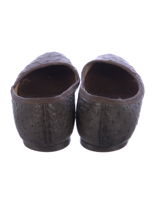 Giuseppe Zanotti Leather Ballet Flats
