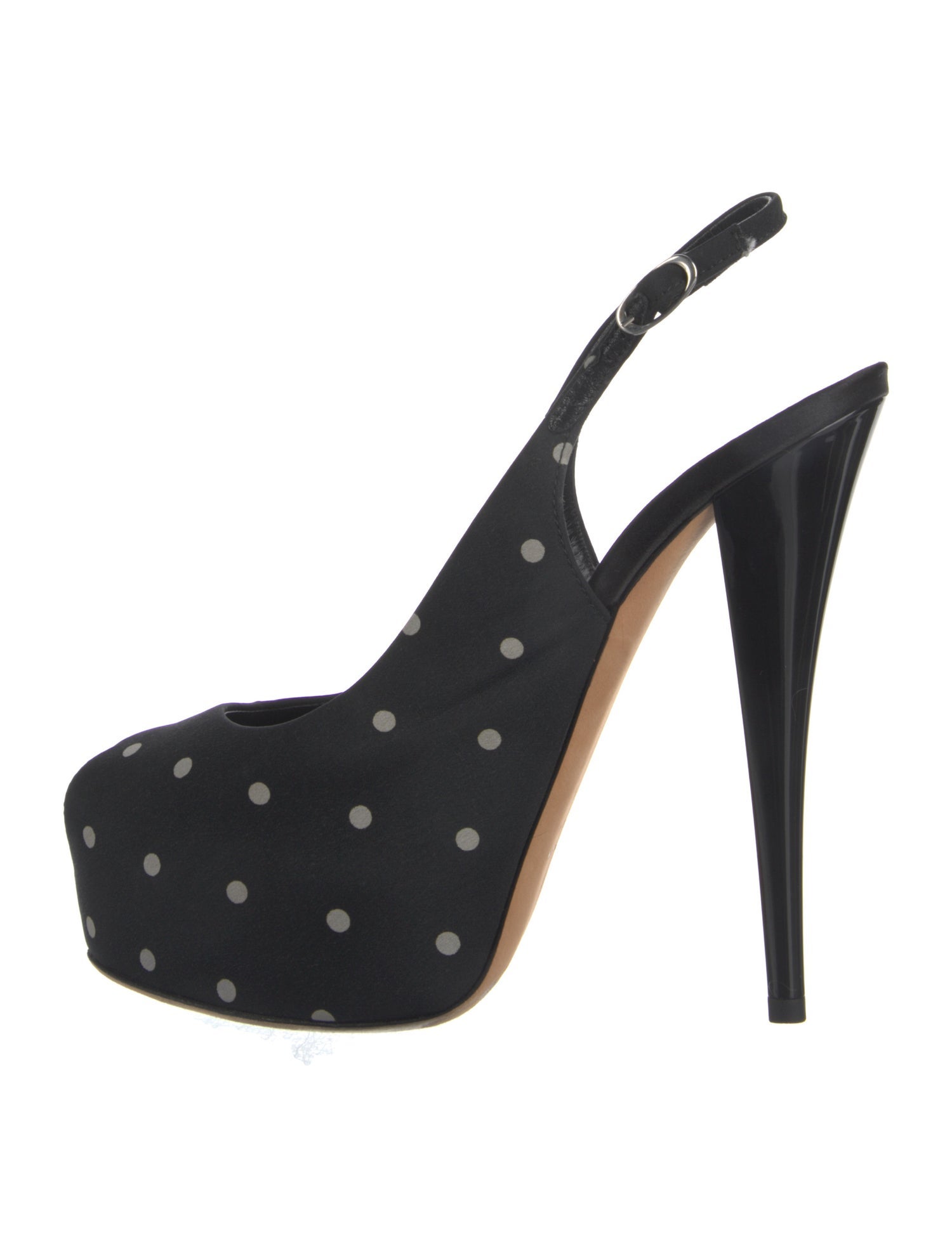 Giuseppe Zanotti Canvas Slingback Pumps