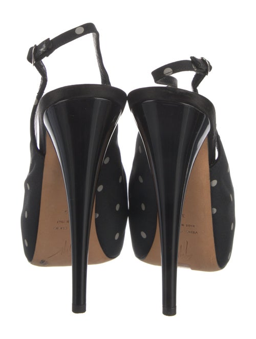 Giuseppe Zanotti Canvas Slingback Pumps