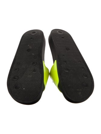 Giuseppe Zanotti Embossed Leather Slides