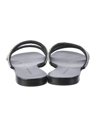 Giuseppe Zanotti Crystal Embellishments Slides