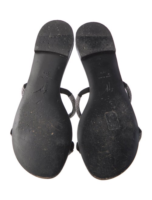 Giuseppe Zanotti Crystal Embellishments Slides