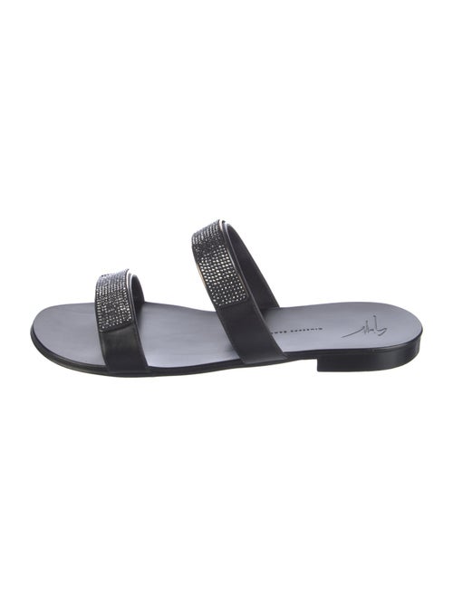 Giuseppe Zanotti Leather Slides
