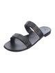 Giuseppe Zanotti Leather Slides