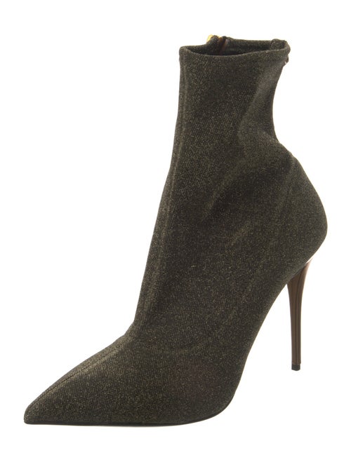 Giuseppe Zanotti Glitter Accents Sock Boots