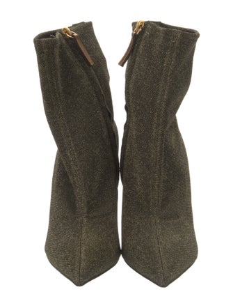 Giuseppe Zanotti Glitter Accents Sock Boots