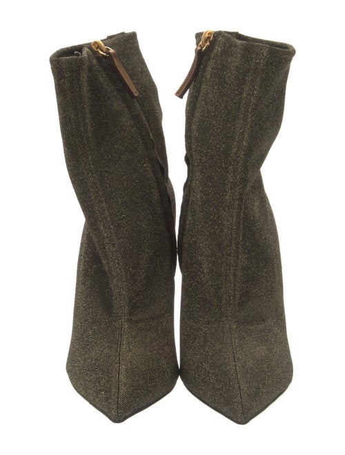 Giuseppe Zanotti Glitter Accents Sock Boots