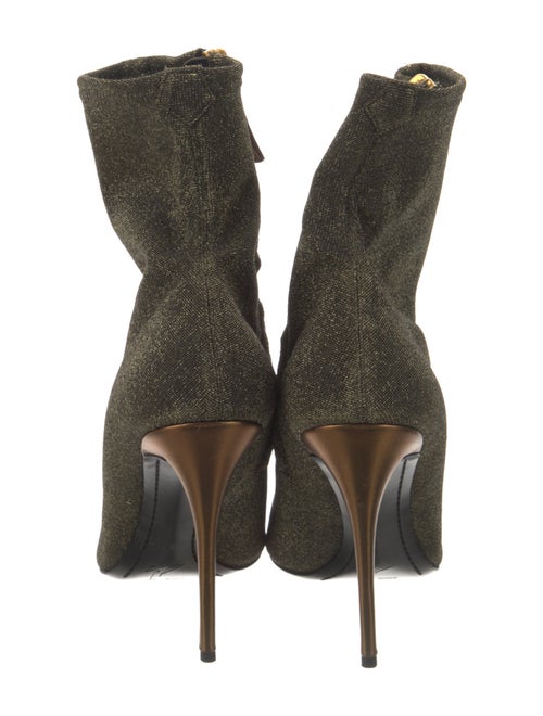 Giuseppe Zanotti Glitter Accents Sock Boots