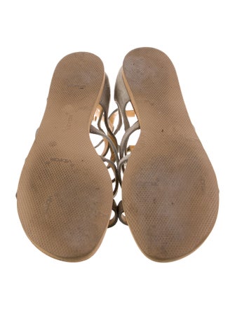 Giuseppe Zanotti Suede Gladiator Sandals