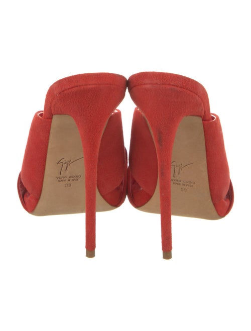 Giuseppe Zanotti Suede Slides
