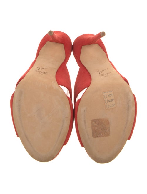 Giuseppe Zanotti Suede Slides