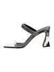 Giuseppe Zanotti Leather Crystal Embellishments Slides