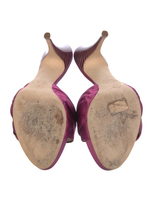 Giuseppe Zanotti Satin Slides