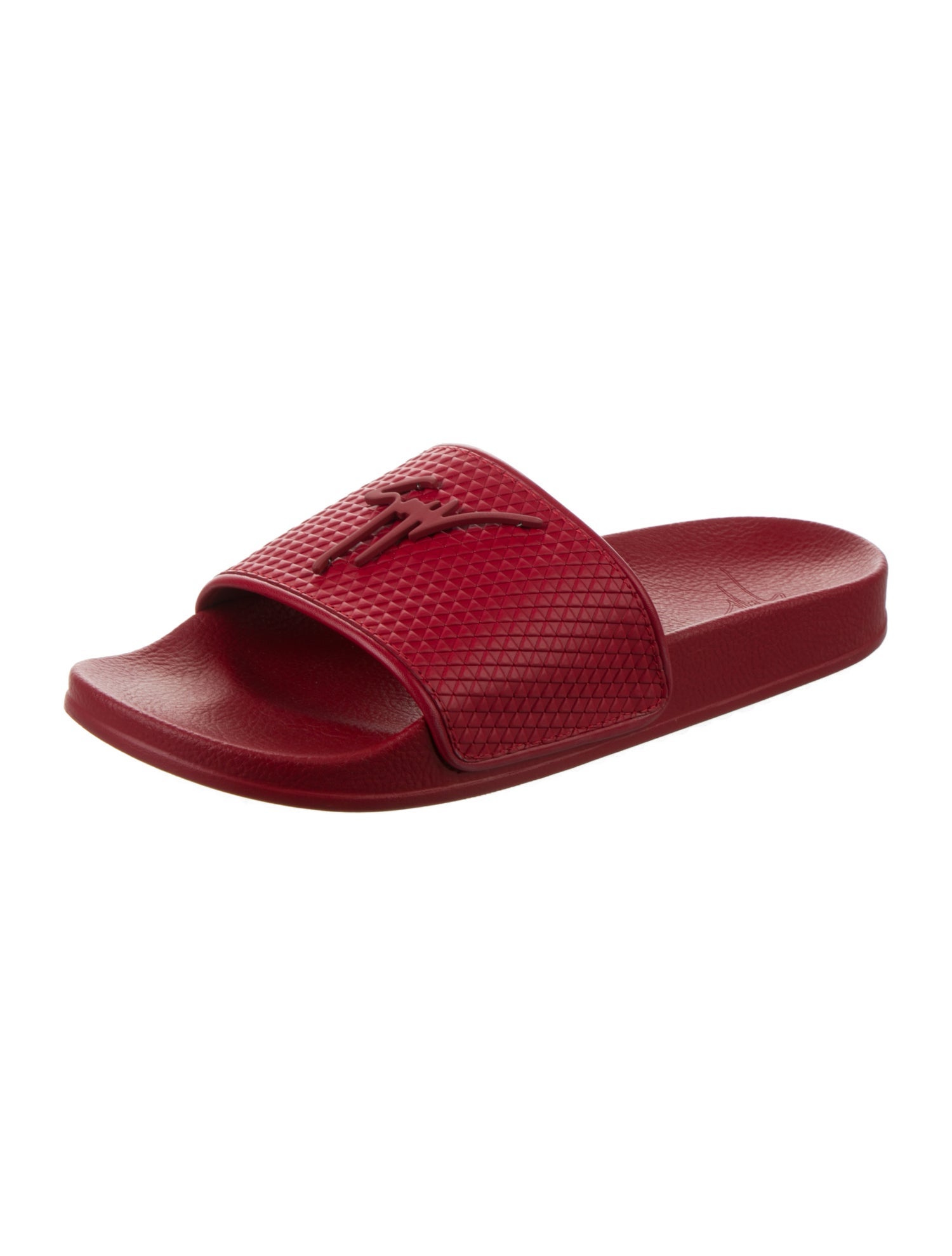 Giuseppe Zanotti Leather Slides