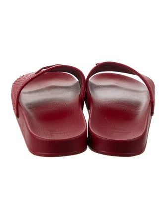 Giuseppe Zanotti Leather Slides