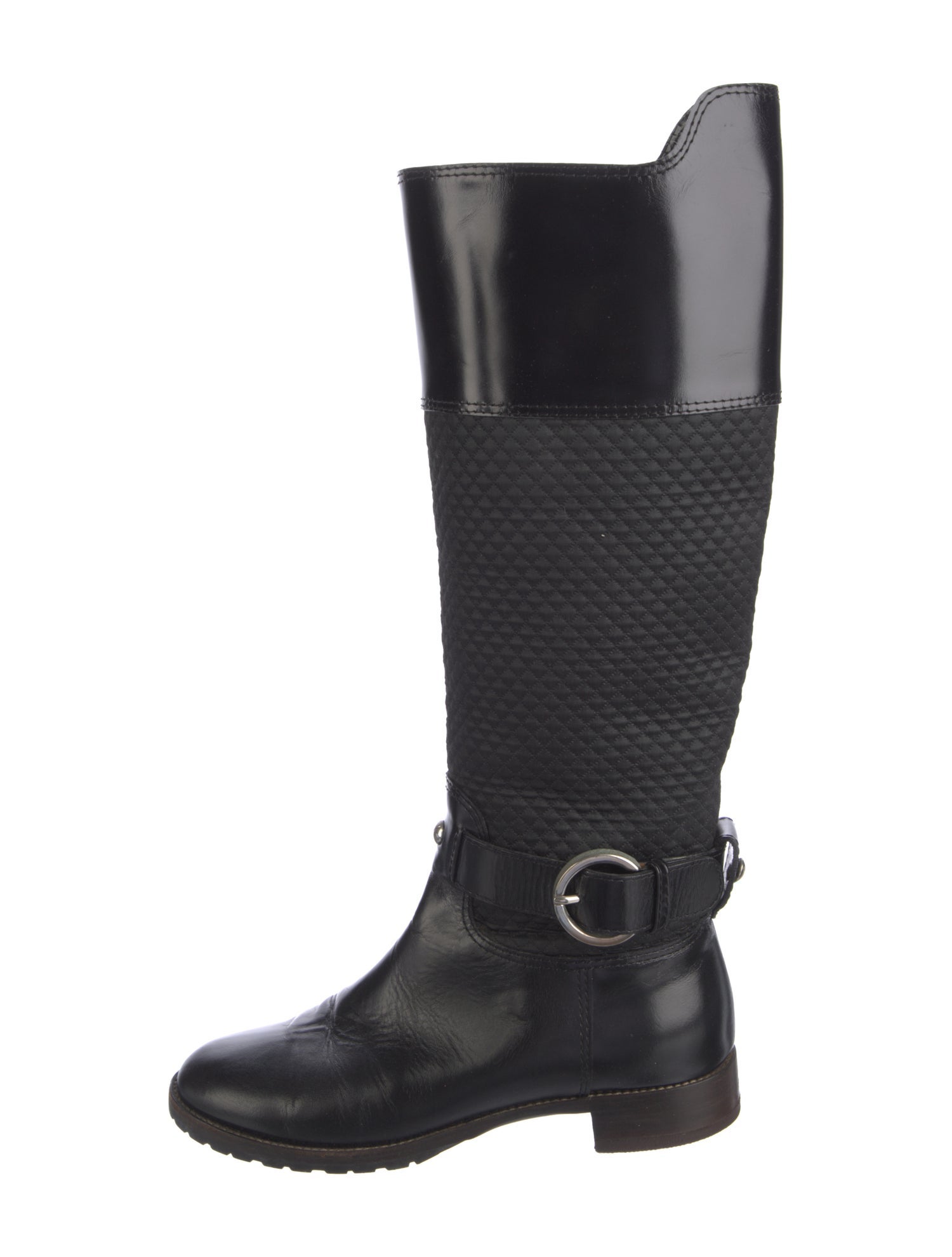 Giuseppe Zanotti Leather Riding Boots