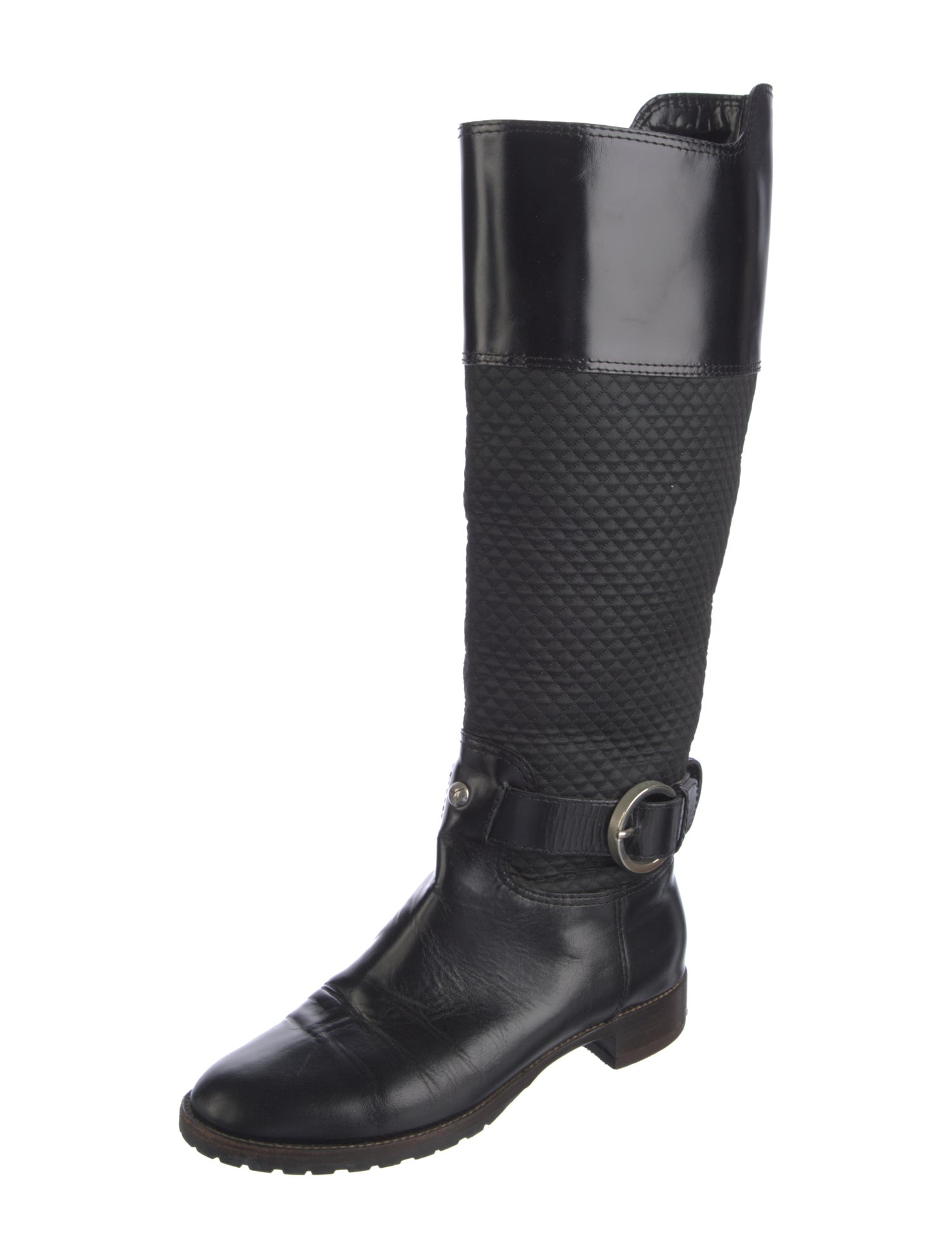 Giuseppe Zanotti Leather Riding Boots
