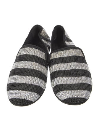 Giuseppe Zanotti Striped Loafers