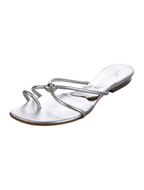 Giuseppe Zanotti Crystal Embellishments Slides