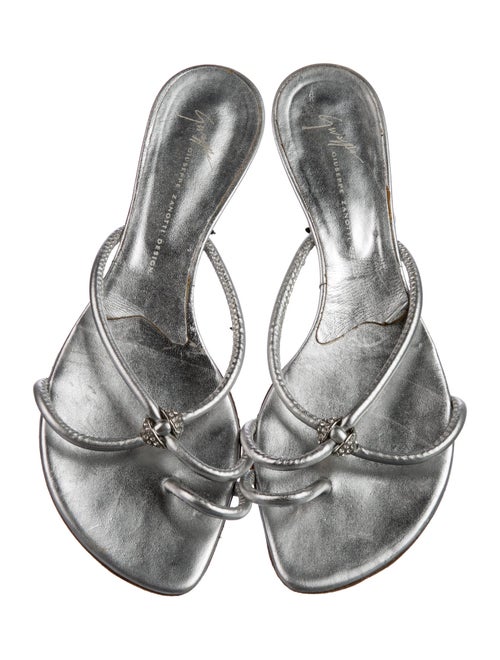 Giuseppe Zanotti Crystal Embellishments Slides