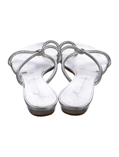 Giuseppe Zanotti Crystal Embellishments Slides