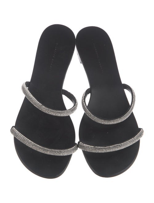 Giuseppe Zanotti Crystal Crystal Embellishments Slides